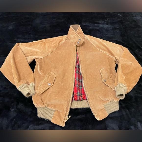 🍂80’s Vintage Derby Of San Francisco Corduroy/Plaid Jacket - Picture 1 of 3